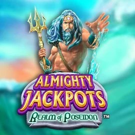 Jackpots logo of Almighty Jackpots – Realm of Poseidon from Novomatic at CrownPlay Casino