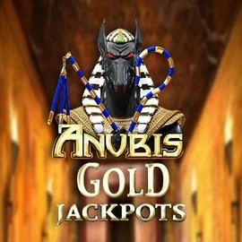 Anubis Gold Jackpots logo by Inspired Gaming CrownPlay Casino