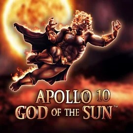 Slots logo of Apollo God of the Sun from Novomatic at CrownPlay Casino