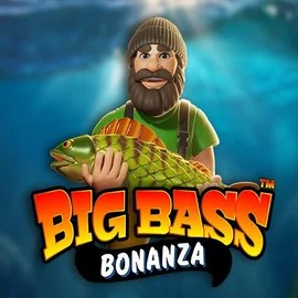 Big Bass Bonanza online game logo by Pragmatic Play on crownplays.it.com