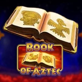 Book of Aztec logo by Amatic Industries at CrownPlay Casino