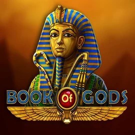 Book of Gods logo – Slots by BF Games at CrownPlay Casino