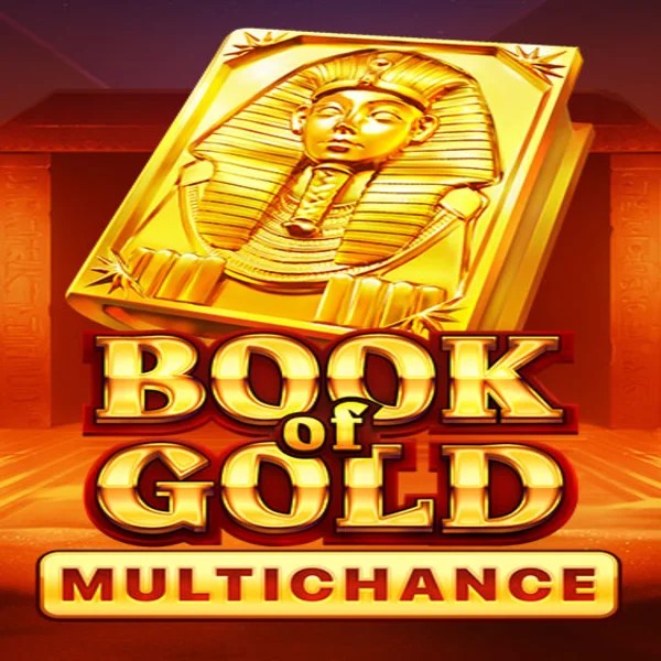 Book of Gold Multichance game by Playson – logo hosted on CrownPlay Casino