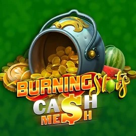 Burning Slots Cash Mesh online game logo by BF Games on crownplays.it.com