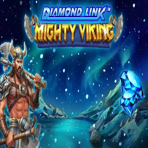 Diamond Link Mighty Viking by Greentube, showcased at crownplays.it.com – game logo
