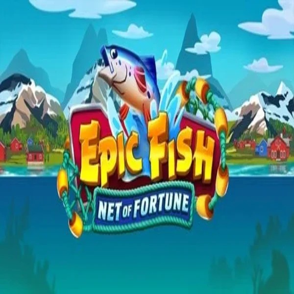 Logo of Epic Fish Net of Fortune from Quickspin at CrownPlay Casino