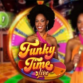 Live Casino logo of Funky Time from Evolution at CrownPlay Casino