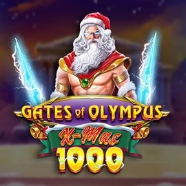 Gates of Olympus Xmas 1000 online game logo by Pragmatic Play on crownplays.it.com