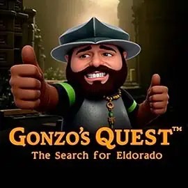 Enjoy Gonzo's Quest by NetEnt – logo hosted on crownplays.it.com