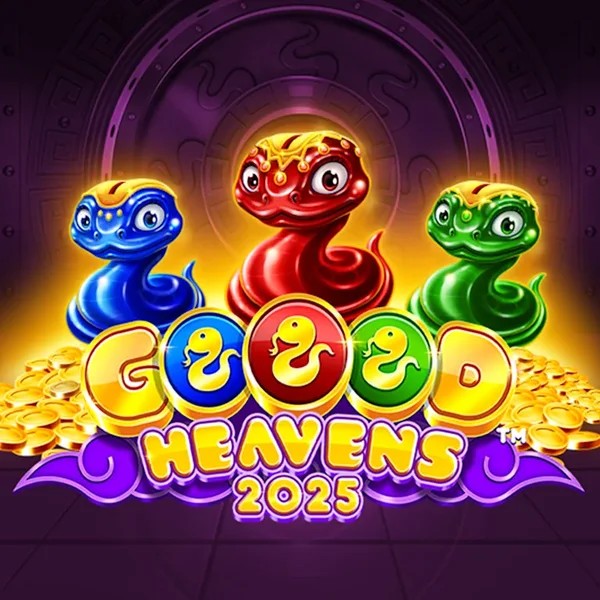 Goood Heavens logo by Rarestone Gaming at CrownPlay Casino