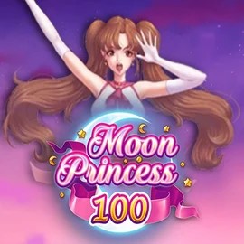 Moon Princess 100 slot logo by Play'n GO at CrownPlay Casino