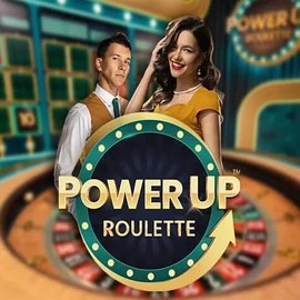 PowerUP Roulette online game logo by Pragmatic Play on crownplays.it.com