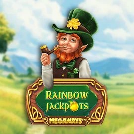Rainbow Jackpots Megaways slot icon by Red Tiger Gaming, available at CrownPlay Casino