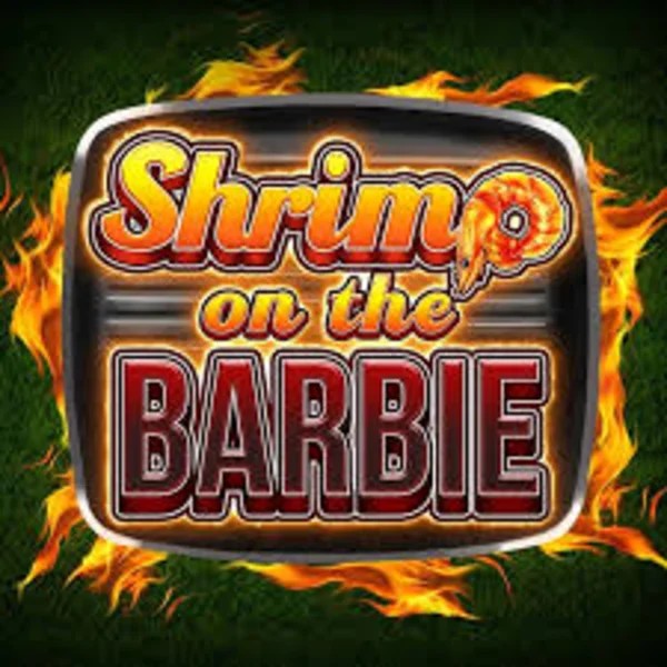 Shrimp on the Barbie slot logo by Greentube at CrownPlay Casino