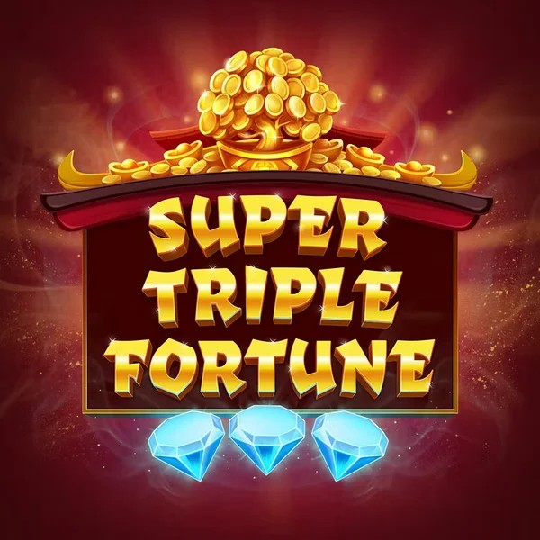 Super Triple Fortune slot icon by Greentube, available at CrownPlay Casino