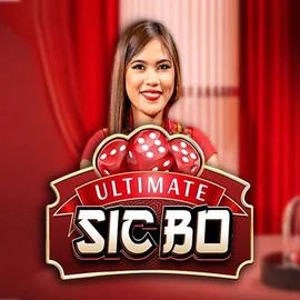 Ultimate Sic Bo online game logo by Ezugi on crownplays.it.com