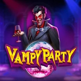 Vampy Party casino game by Pragmatic Play – featured logo at CrownPlay Casino