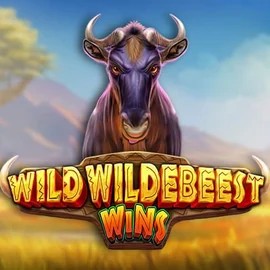 Wild Wildebeest Wins logo by Pragmatic Play at CrownPlay Casino